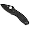 Spyderco 2024 Spyderco, Reveal 11, Ambitious Lightweight Black Blade SPY-C148PBBK - alternate 3